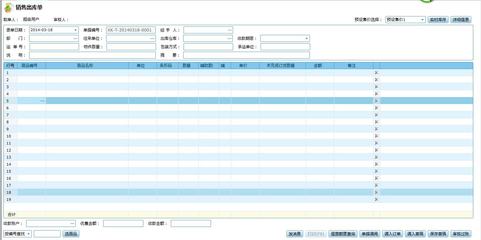 WEB進(jìn)銷(xiāo)存軟件銷(xiāo)售單產(chǎn)品明細(xì)表錄入界面控件選擇與用戶(hù)體驗(yàn)實(shí)踐